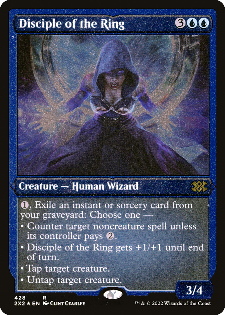 Disciple of the Ring (Foil Etched) - Double Masters 2022 Foil