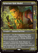 Reluctant Role Model (Showcase) [Duskmourn: House of Horror]: (Showcase)