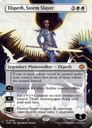 Elspeth, Storm Slayer (Borderless) - Tarkir: Dragonstorm