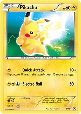 Pikachu (Non-Holo) [Black and White Promos]