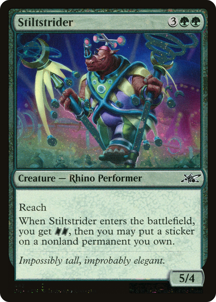 Stiltstrider (Galaxy Foil) - [Unfinity] Foil
