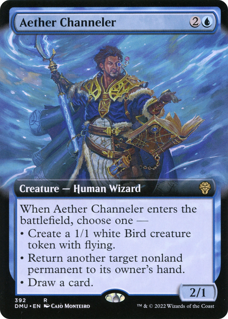 Aether Channeler (Extended Art) - [Dominaria United]: (Extended Art)