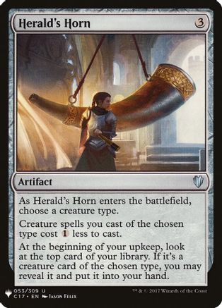 Herald's Horn [The List Reprints]