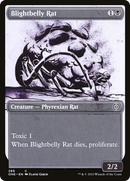 Blightbelly Rat (Showcase) - Phyrexia: All Will Be One: (Showcase)