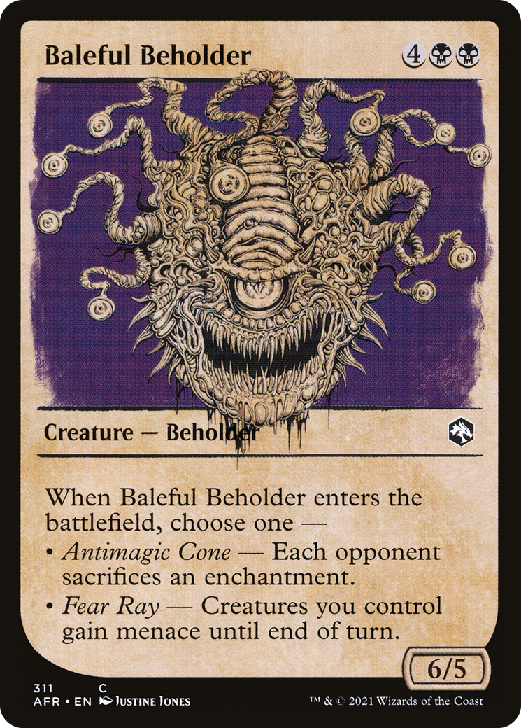 Baleful Beholder (Showcase) - Adventures in the Forgotten Realms: (Showcase)