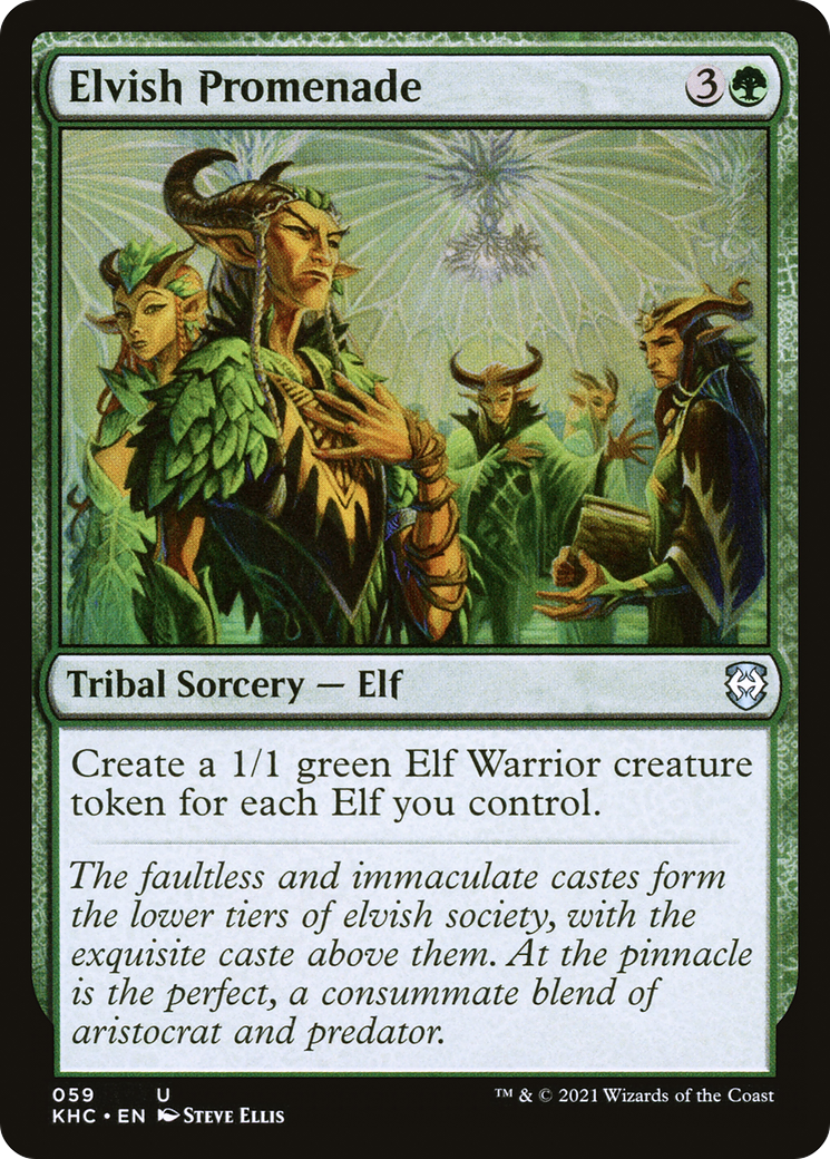 Elvish Promenade - [Kaldheim Commander]