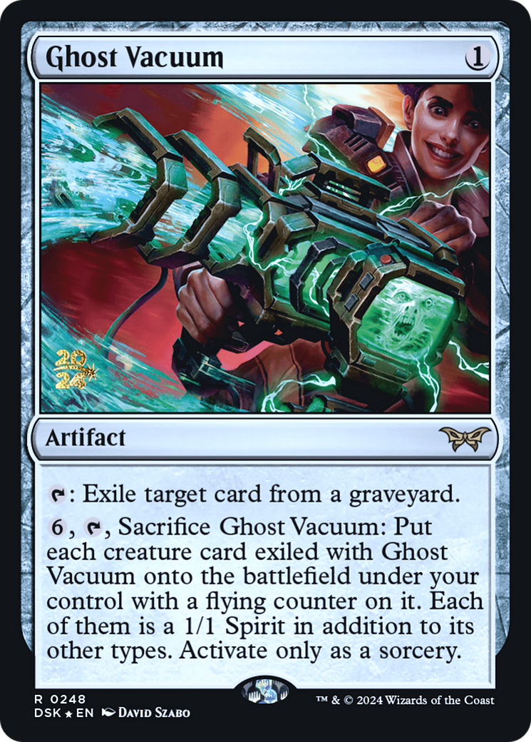 Ghost Vacuum [Duskmourn: House of Horror Promos] Foil