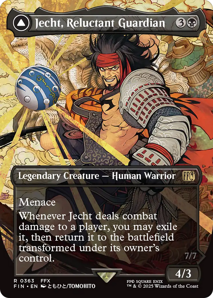 Jecht, Reluctant Guardian (Borderless) - [FINAL FANTASY]: (enchantment)