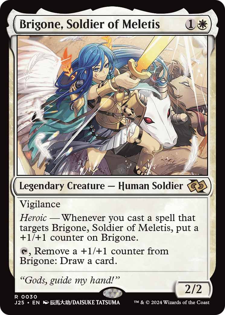 Brigone, Soldier of Meletis (Anime) - Foundations Jumpstart