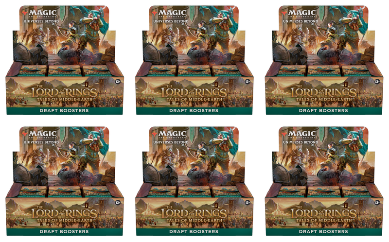 The Lord of the Rings: Tales of Middle-earth - Draft Booster Case The Lord of the Rings: Tales of Middle-earth - Draft Booster Case