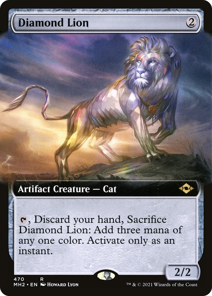 Diamond Lion (Extended Art): (Extended Art) [Modern Horizons 2]