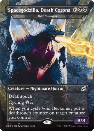 Spacegodzilla, Death Corona - Void Beckoner [Ikoria: Lair of Behemoths]