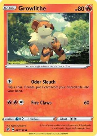 pokemon card value growlithe Secret Wonders Common and its time for him to tread the thrones of the Marvel Universe under his sandaled feet Basic Growlithe HP 80 Vaporize