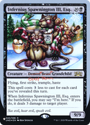 Infernius Spawnington III, Esq. [The List (Unfinity Foil Edition)] Foil