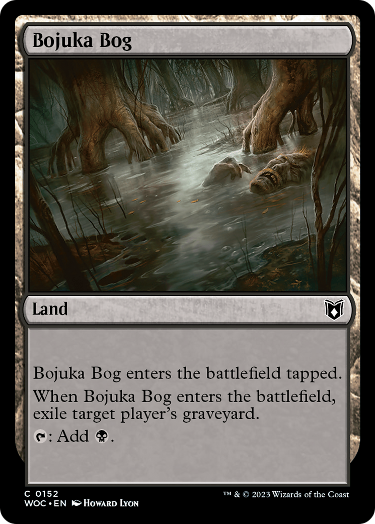 Bojuka Bog - [Wilds of Eldraine Commander]