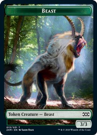 Beast Token [Double Masters]