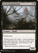 Feral Abomination [Mystery Booster]
