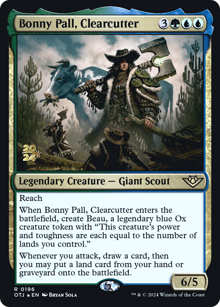 Bonny Pall, Clearcutter - Outlaws of Thunder Junction Promos Foil