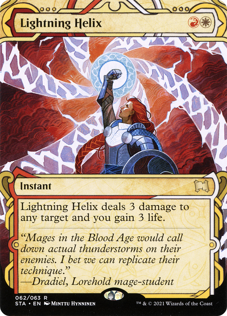 Lightning Helix - [Strixhaven Mystical Archive]: (Showcase) (Borderless)
