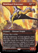 Bonehoard Dracosaur (Borderless) - The Lost Caverns of Ixalan