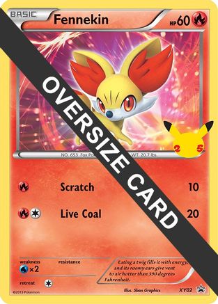 Fennekin - XY02 [First Partner Pack]