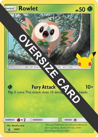 Rowlet - SM01 [First Partner Pack]