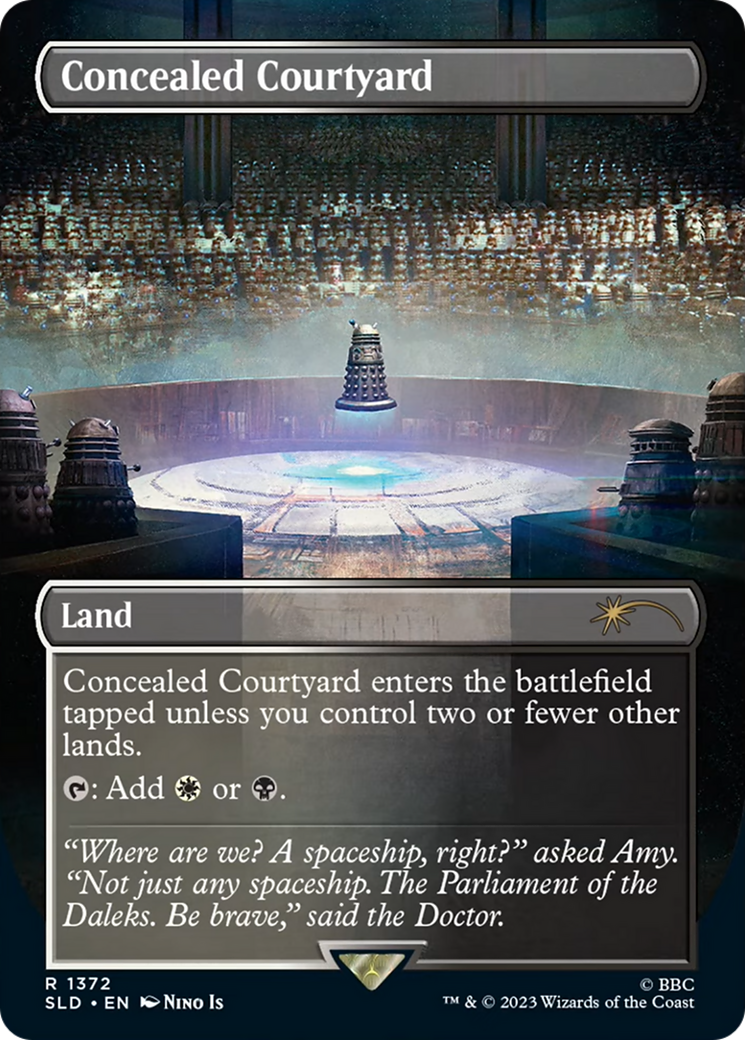 Concealed Courtyard (Borderless) [Secret Lair Drop]