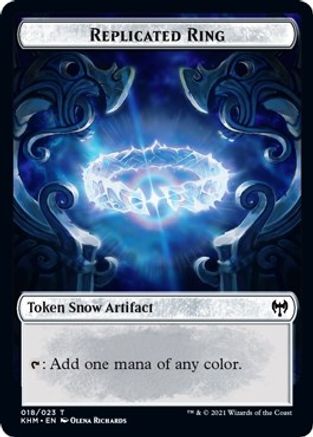 Replicated Ring // Thopter Double-Sided Token [Commander: Kaldheim]