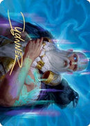 Alrund, God of the Cosmos Art Card (Gold-Stamped Signature) - Art Series: Kaldheim