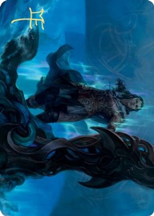 Cosima, God of the Voyage Art Card (Gold-Stamped Signature) [Art Series: Kaldheim]