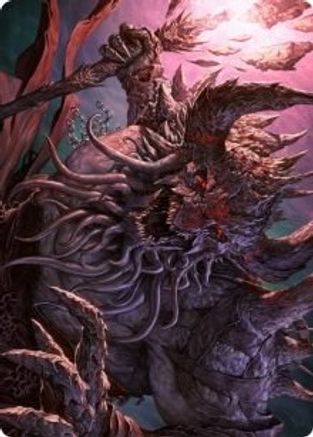 Dream Devourer Art Card [Art Series: Kaldheim]
