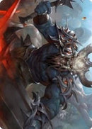 Frenzied Raider Art Card [Art Series: Kaldheim]