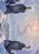 Snow-Covered Plains (276) Art Card [Kaldheim Art Series]