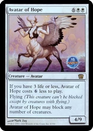 Avatar of Hope (Grand Prix Bangkok 2003) - Oversize Cards