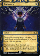 Brainstorm (Foil Etched) - Strixhaven Mystical Archive (Borderless) Foil
