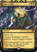 Crux of Fate (Foil Etched) (Borderless) [Strixhaven Mystical Archive] Foil