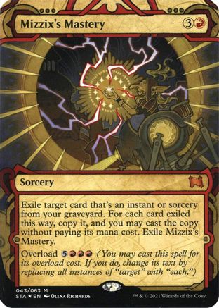 Mizzix's Mastery (Foil Etched) [Strixhaven: School of Mages Mystical Archive]