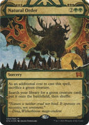 Natural Order (Foil Etched) [Strixhaven: Mystical Archive]
