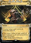 Mana Tithe (Foil Etched) - [Strixhaven Mystical Archive] (Borderless) Foil