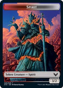 Spirit (6) // Treasure (7) Double-sided Token [Strixhaven: School of Mages] Foil