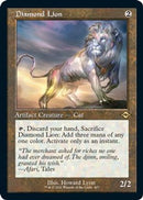 Diamond Lion (Retro Frame) (Foil Etched) [Modern Horizons 2] Foil