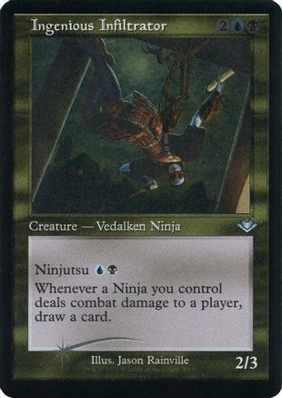 Ingenious Infiltrator (Retro Frame) (Foil Etched) [Modern Horizons] Foil