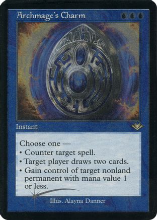 Archmage's Charm (Retro Frame) (Foil Etched) - Modern Horizons Foil