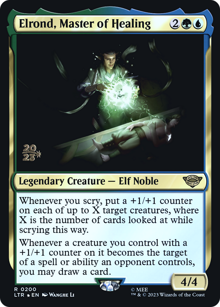 Elrond, Master of Healing [Tales of Middle-earth Promos] Foil