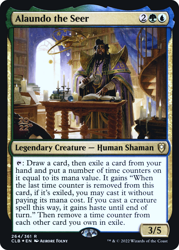 Alaundo the Seer - Battle for Baldur's Gate Promos Foil