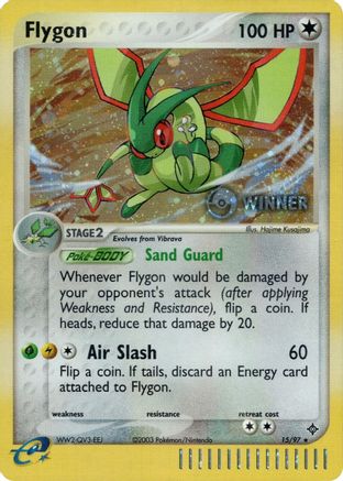 Flygon (15/97) (Winner) [League & Championship Cards]