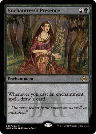Enchantress's Presence (Foil Etched) [Modern Horizons 2] Foil