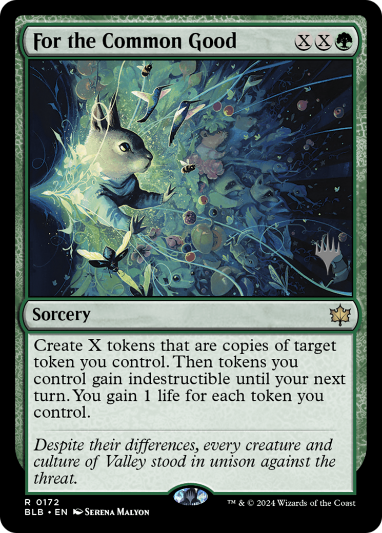 For the Common Good [Bloomburrow Promos]