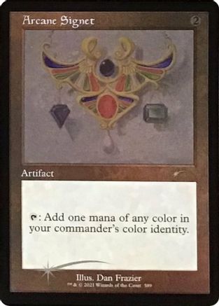 Arcane Signet (589) (Foil Etched) [Secret Lair Drop Series] Foil