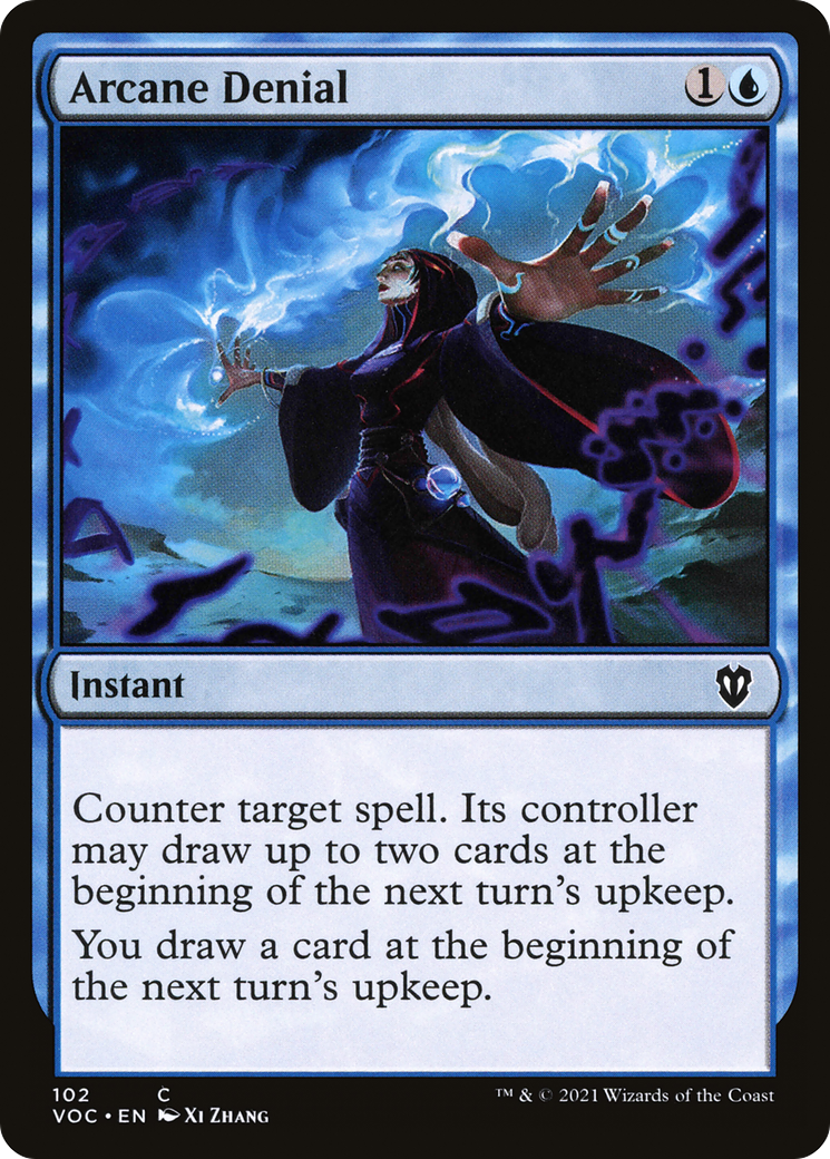 Arcane Denial - Crimson Vow Commander